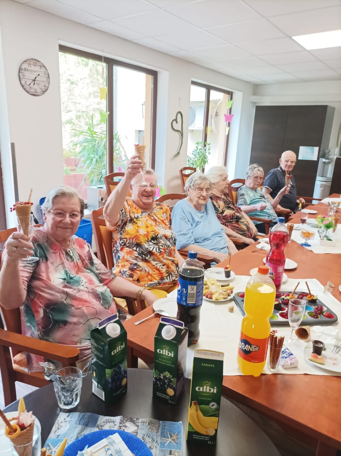Cocktailstunde Seniorenwohnanlage Alter Bergmann und Bismarckturm